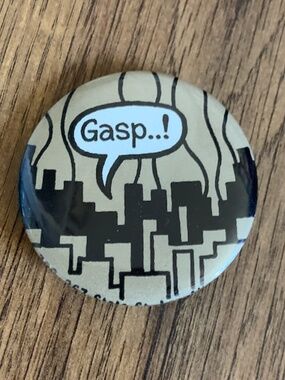 80's Climate Change Pin